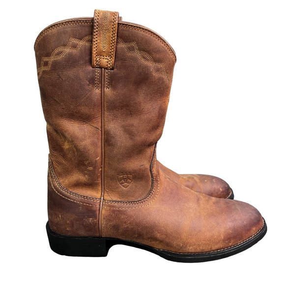 Ariat Shoes - Ariat Heritage Roper Boots 14525 Leather 9.5 Women Cwboy Western Coastal Cowgirl